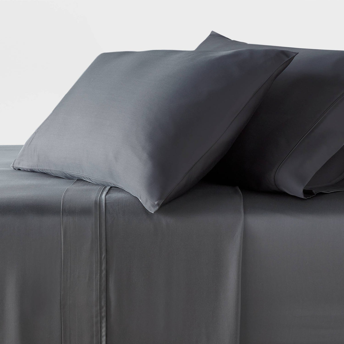 Threshold Full 320 Thread Count Cool TENCEL Lyocell Sheet Set – Gray
