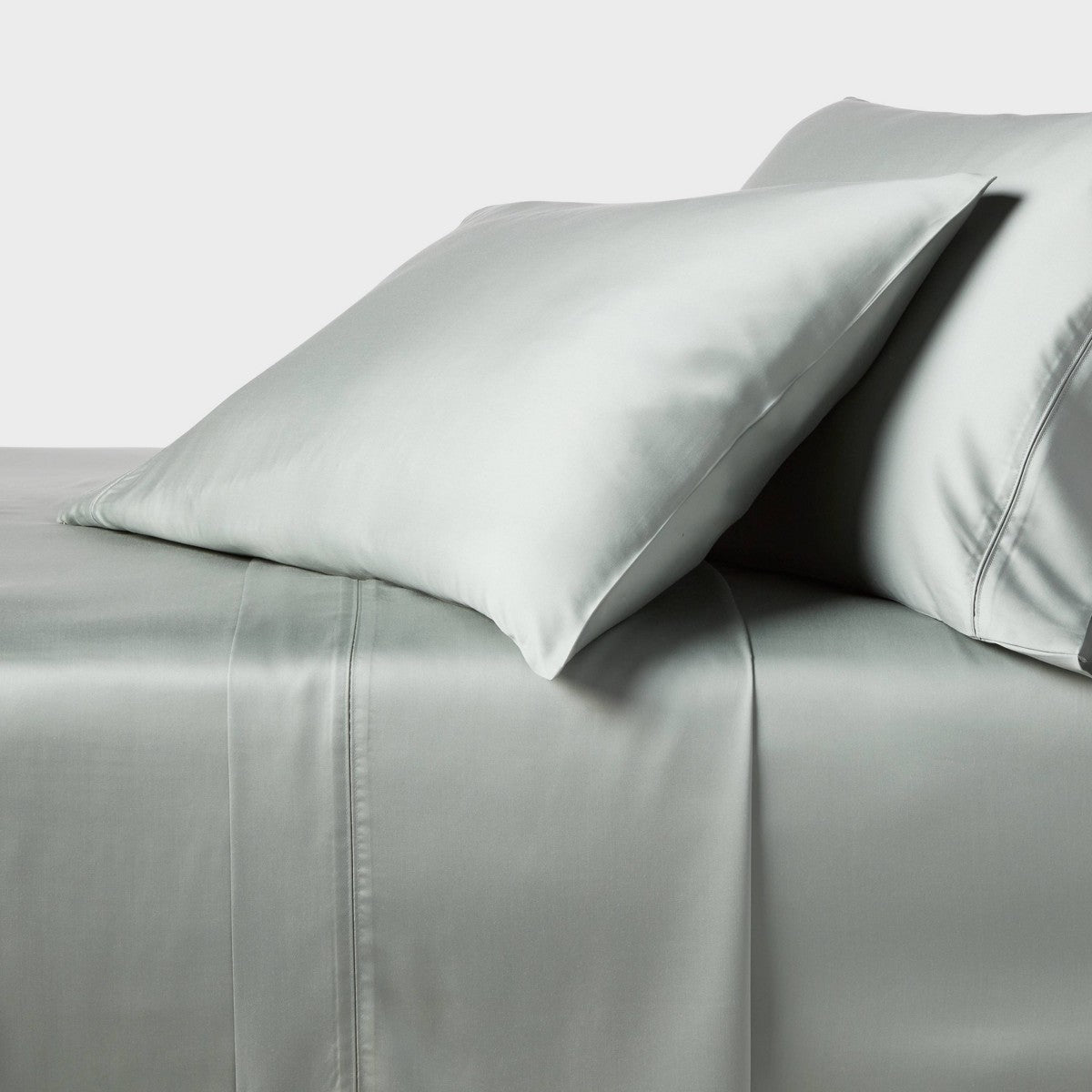 TENCEL Lyocell Sheet Set Gray Chalk - Threshold