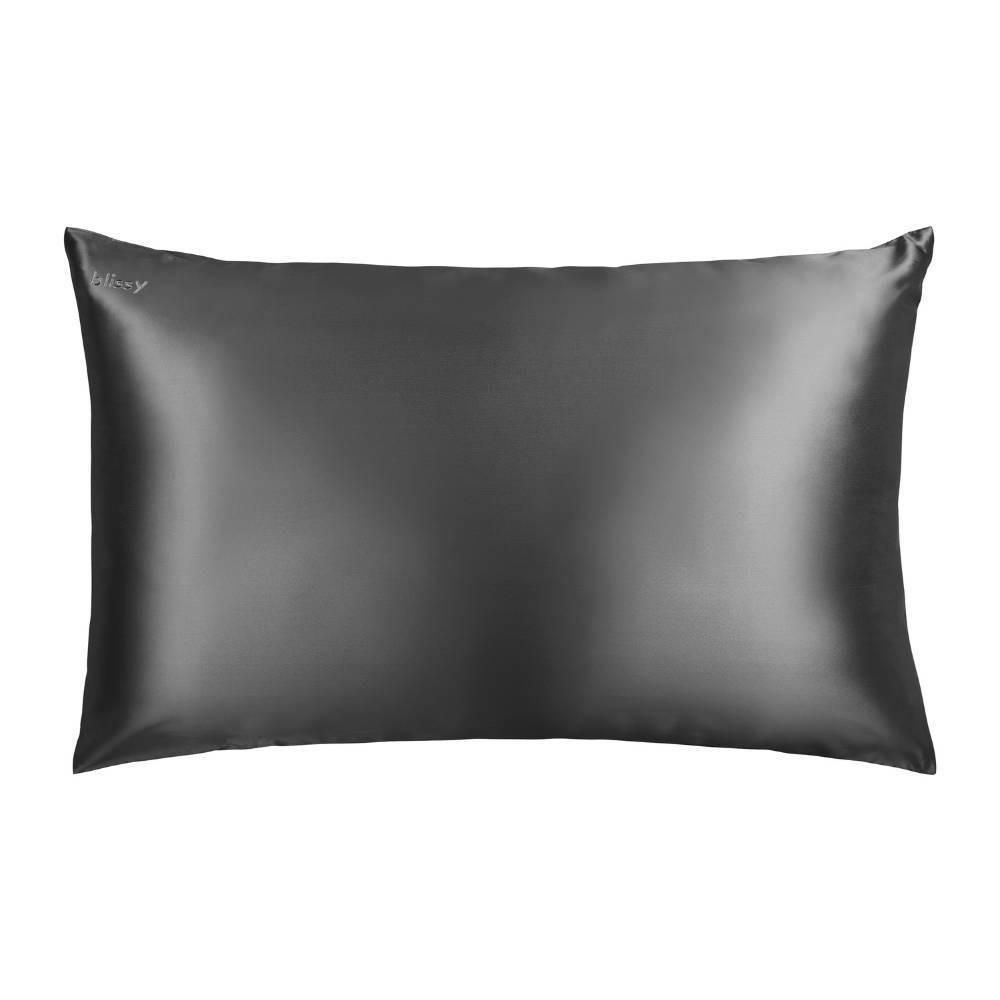 Blissy Silk Pillowcase - King - Dark Gray