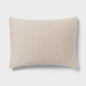 Standard Jersey Quilt Sham Oatmeal - Threshold