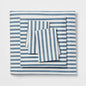 Room Essentials Twin/Twin XL Microfiber Sheet Set, Blue Stripe
