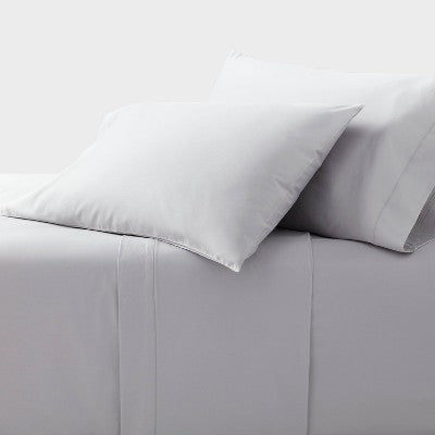 Full 800 Thread Count 4pc Hotel Collection Sheet Set Single Baratta Light Gray - Threshold