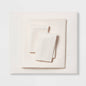 Room Essentials Twin/Twin XL Easy Care Cotton Blend Sateen Sheet Set, Ivory