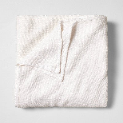 Full/Queen Micro Waffle Bed Blanket White - Casaluna: Lyocell & Cotton, OEKO-TEX Certified, Machine Washable