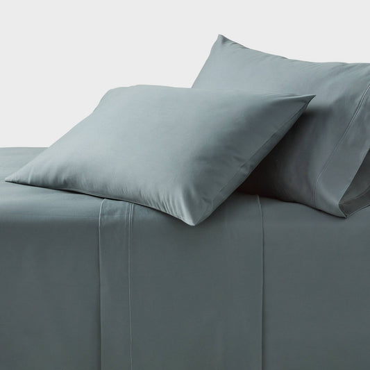 800TC Hotel Sheet Set Slate Blue - Threshold