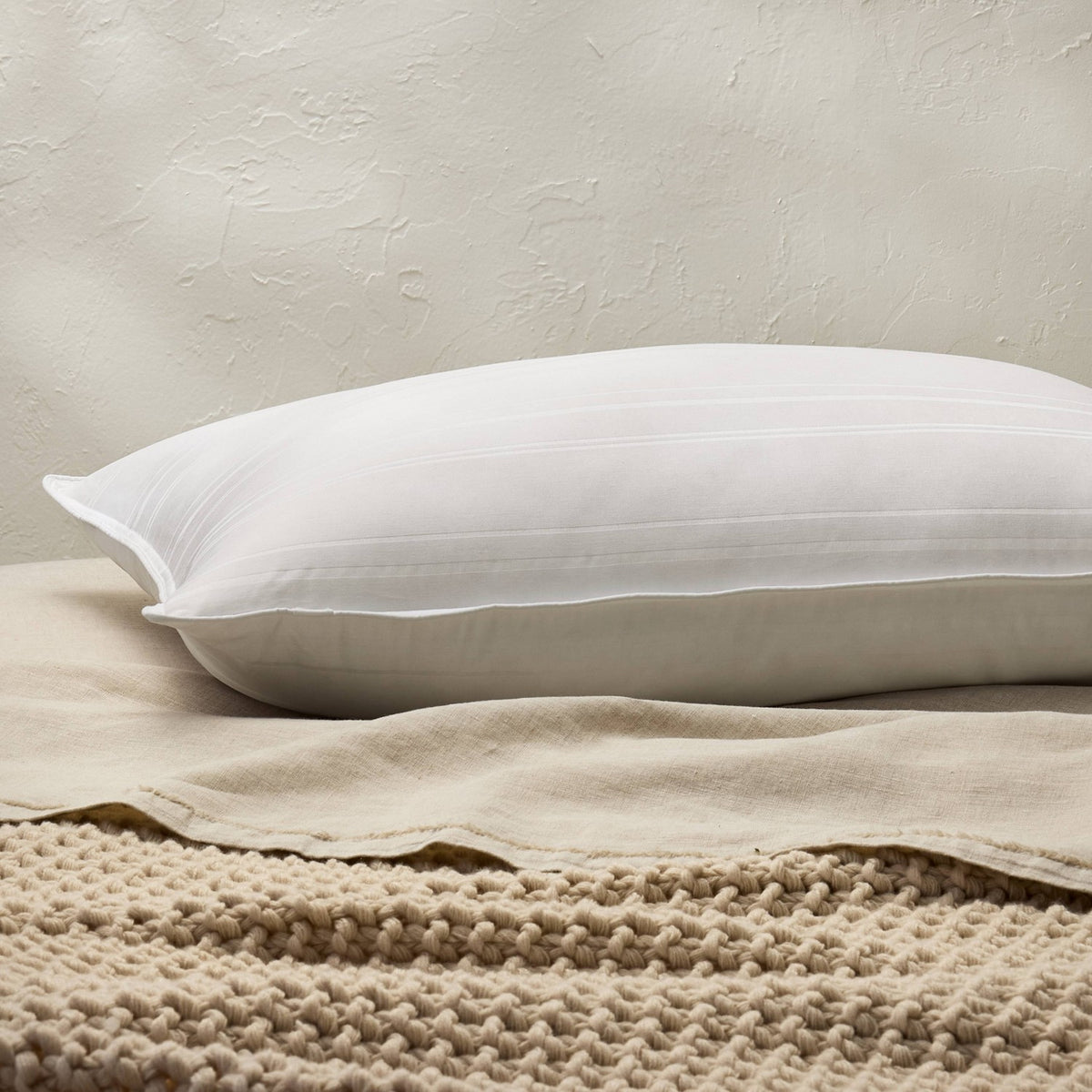 Casaluna Standard/Queen Machine Washable Firm Down Bed Pillow