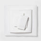 Queen Easy Care Cotton Blend Sateen Sheet Set White - Room Essentials: 225 Thread Count, OEKO-TEX Certified