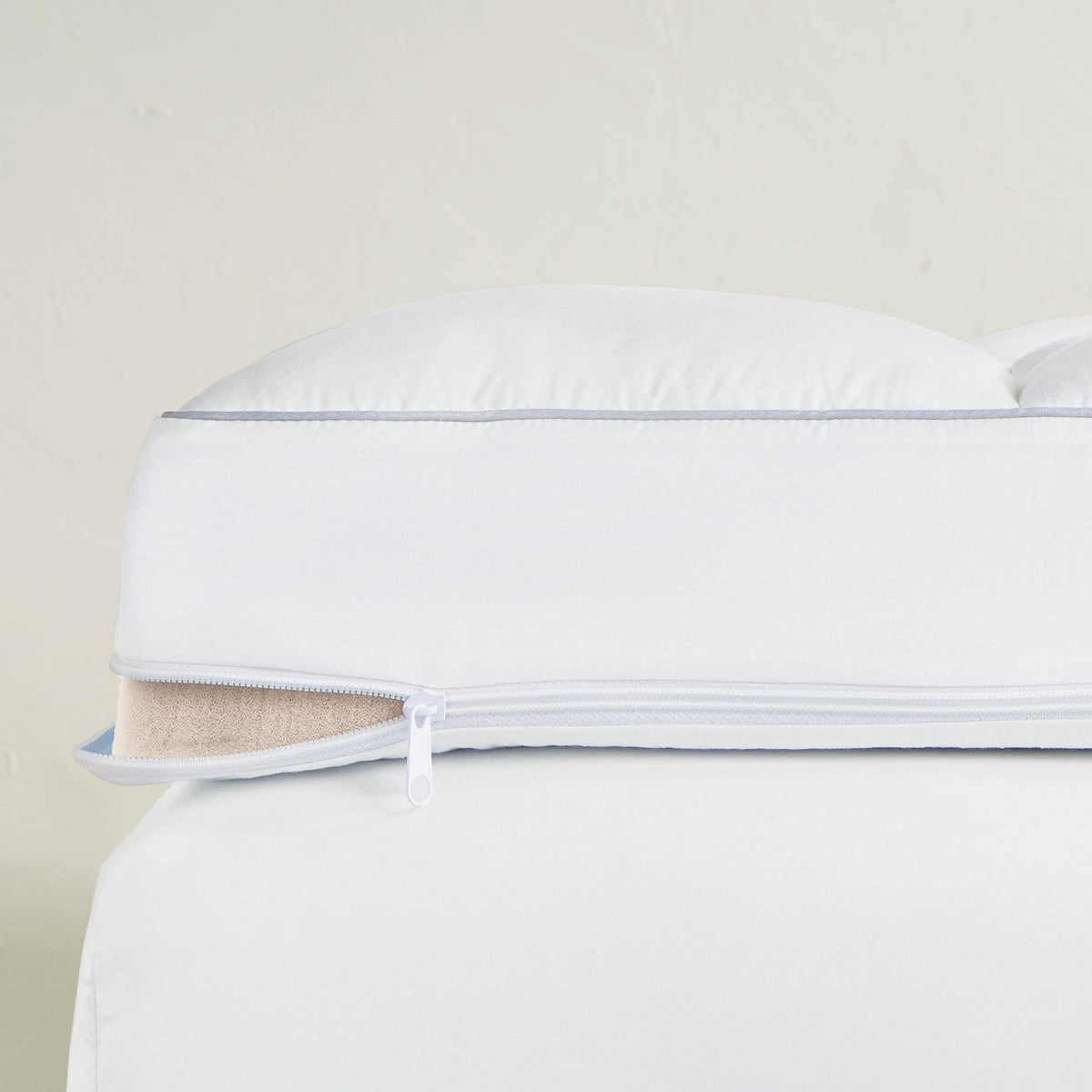 Casaluna Twin XL Premium Cooling 4" Dual Layer Memory Foam Mattress Topper