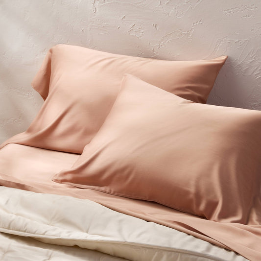 Bamboo Pillowcases Light Adobe Clay - Casaluna