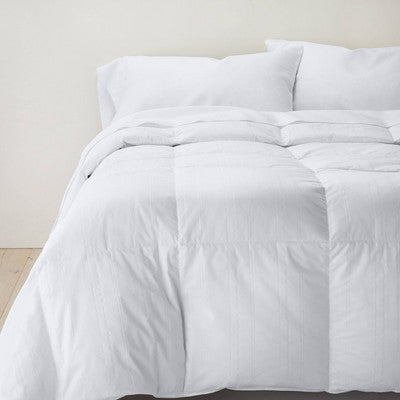 King Light Weight Premium Down Comforter - Casaluna: Hypoallergenic, 260 Thread Count, RDS Certified