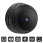 A9 WiFi IP Indoor Surveillance Camera 1080p Black Alexa Google Compatible