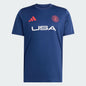Adidas FIFA 2026 World Cup USA Jersey Blue T-Shirt Mens Size Large AUTHENTIC