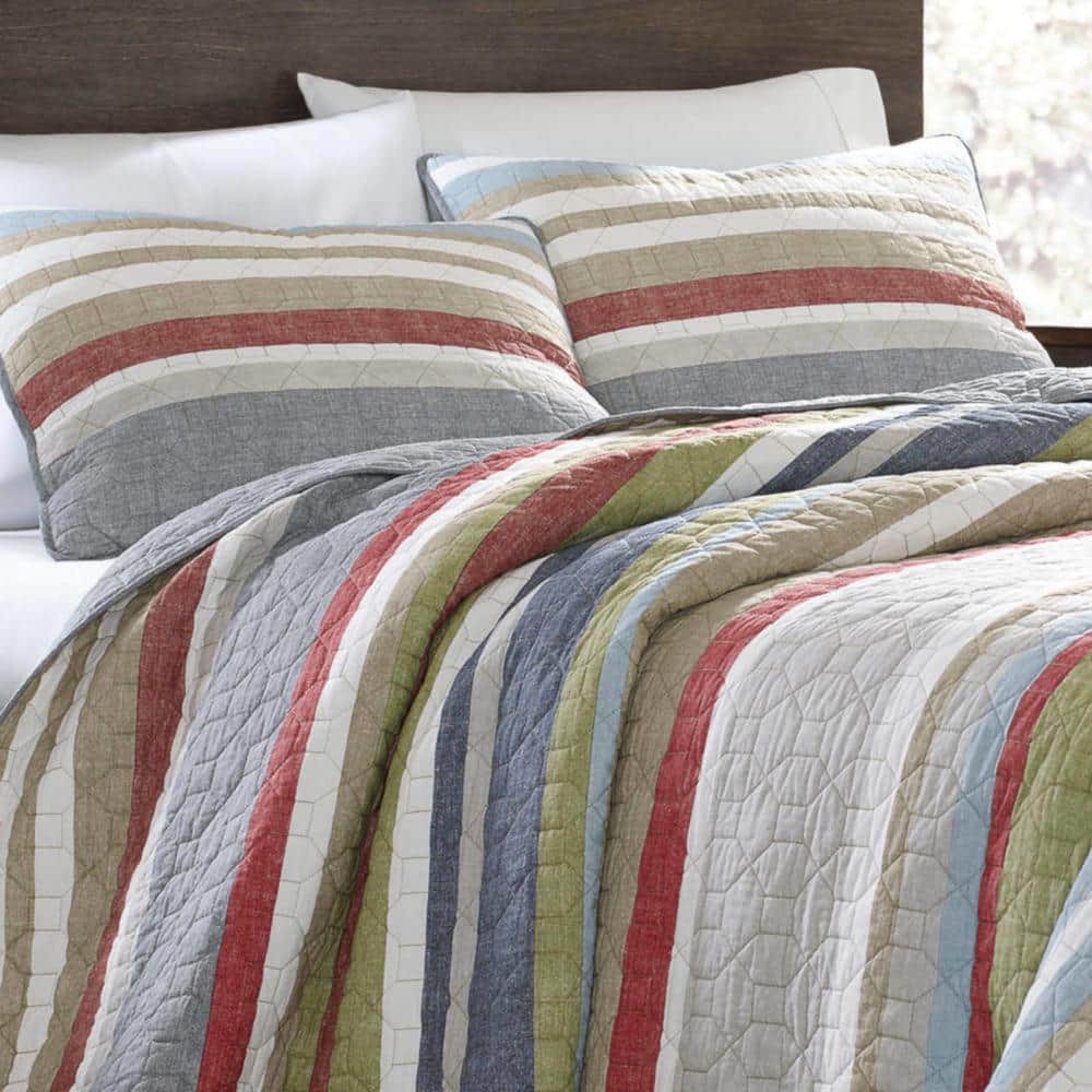 Eddie Bauer Salmon Ladder Quilt Set King