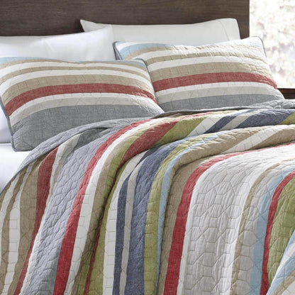 Eddie Bauer Salmon Ladder Quilt Set King