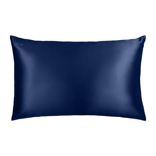 Blissy Silk Pillowcase - Standard/Queen - Navy Blue