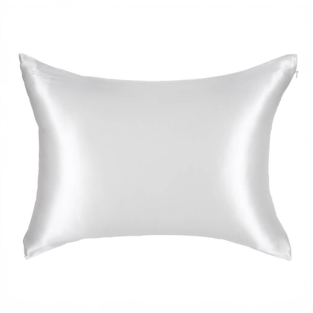 Blissy Silk Pillowcase - Standard/Queen - Ivory White