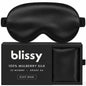 Blissy Silk Sleep Mask - Black