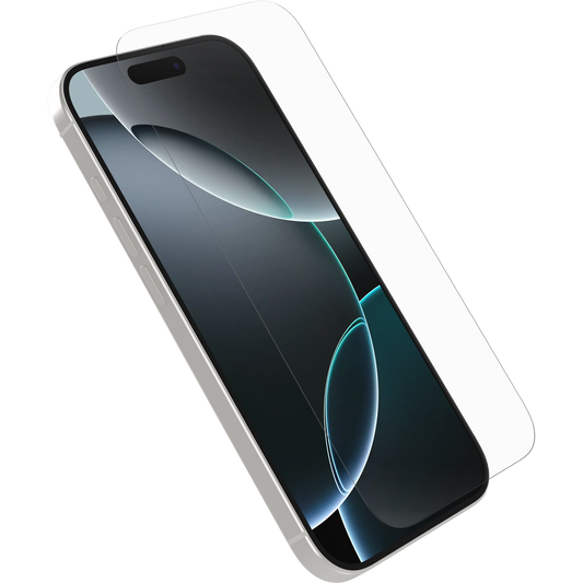 OtterBox Glass Screen Protector Fingerprint/Scratch/Shatter iPhone 16 Pro Clear