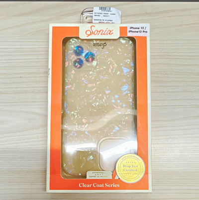 Sonix Clear Coat Hard Case Clear Glossy Patterned Anti-Scratch iPhone 12/12 Pro