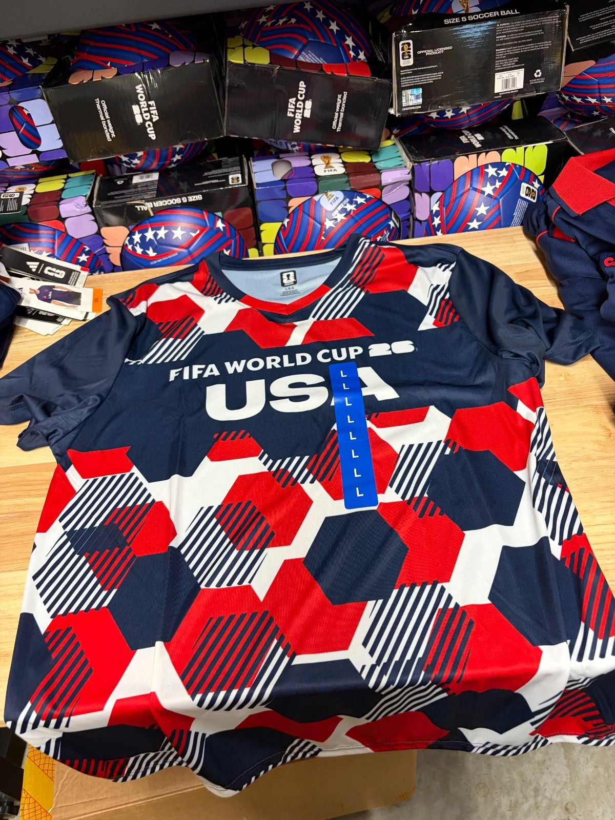 USA FIFA World Cup 2026 Team Jersey Mens Authentic