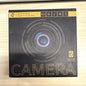 HD WiFi IP Indoor Surveillance Camera Black IR Night Vision Mic 2-Way Battery